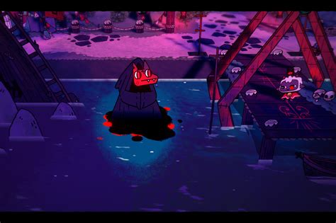 Hidden moons, evil fox guide in Cult of the Lamb.